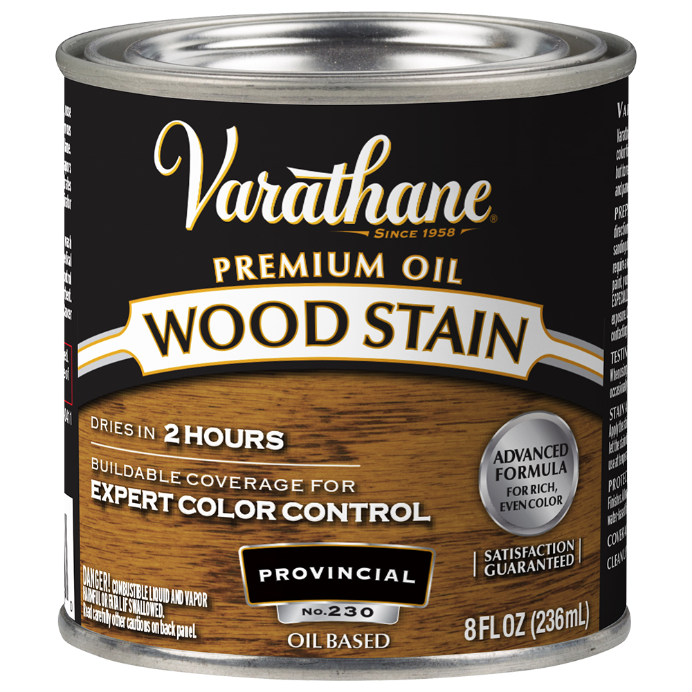 2-Pack of 1/2 Pt Rust-Oleum 211794 Provincial Varathane Oil-Based Interior Wood Stain