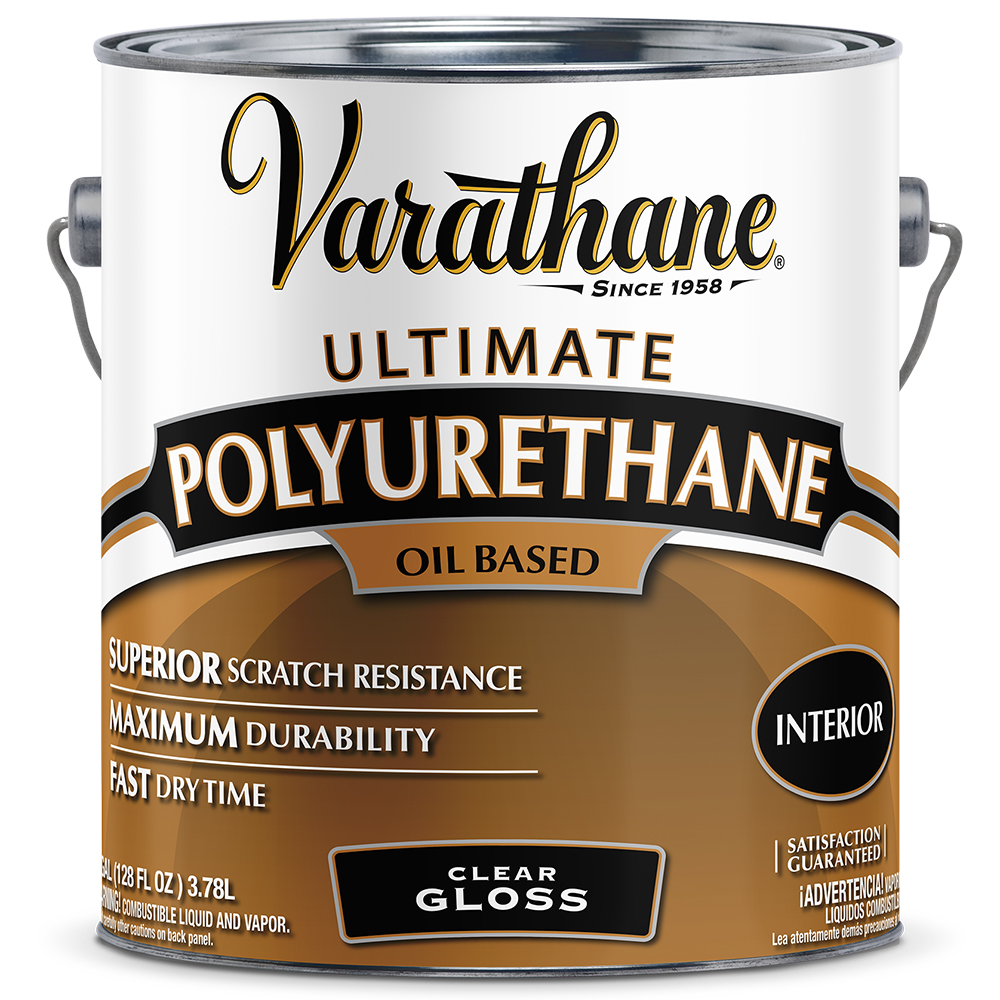 Gal Rust‐Oleum 242173 Clear Varathane Oil‐Based Interior Polyurethane, Gloss, 275 VOC