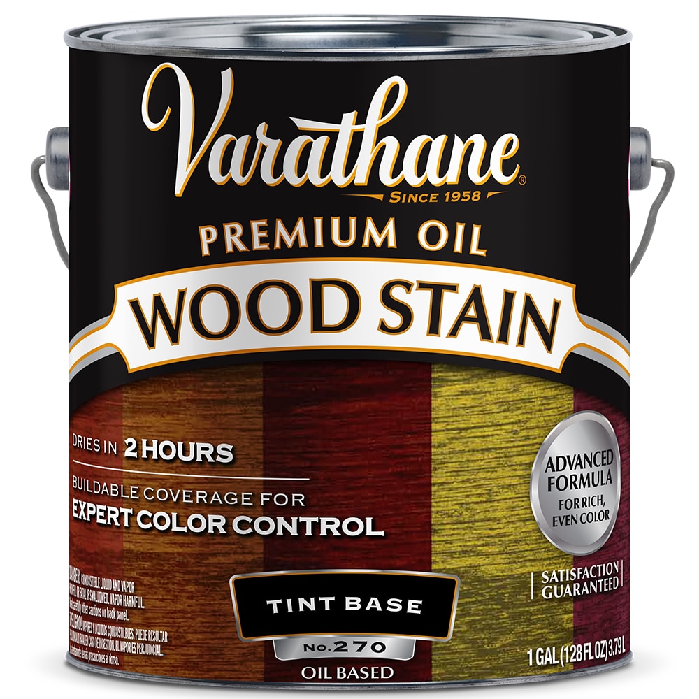 2-Pack of 1 Gal Rust-Oleum 243858 Tint Base Varathane Oil-Based Interior Wood Stain