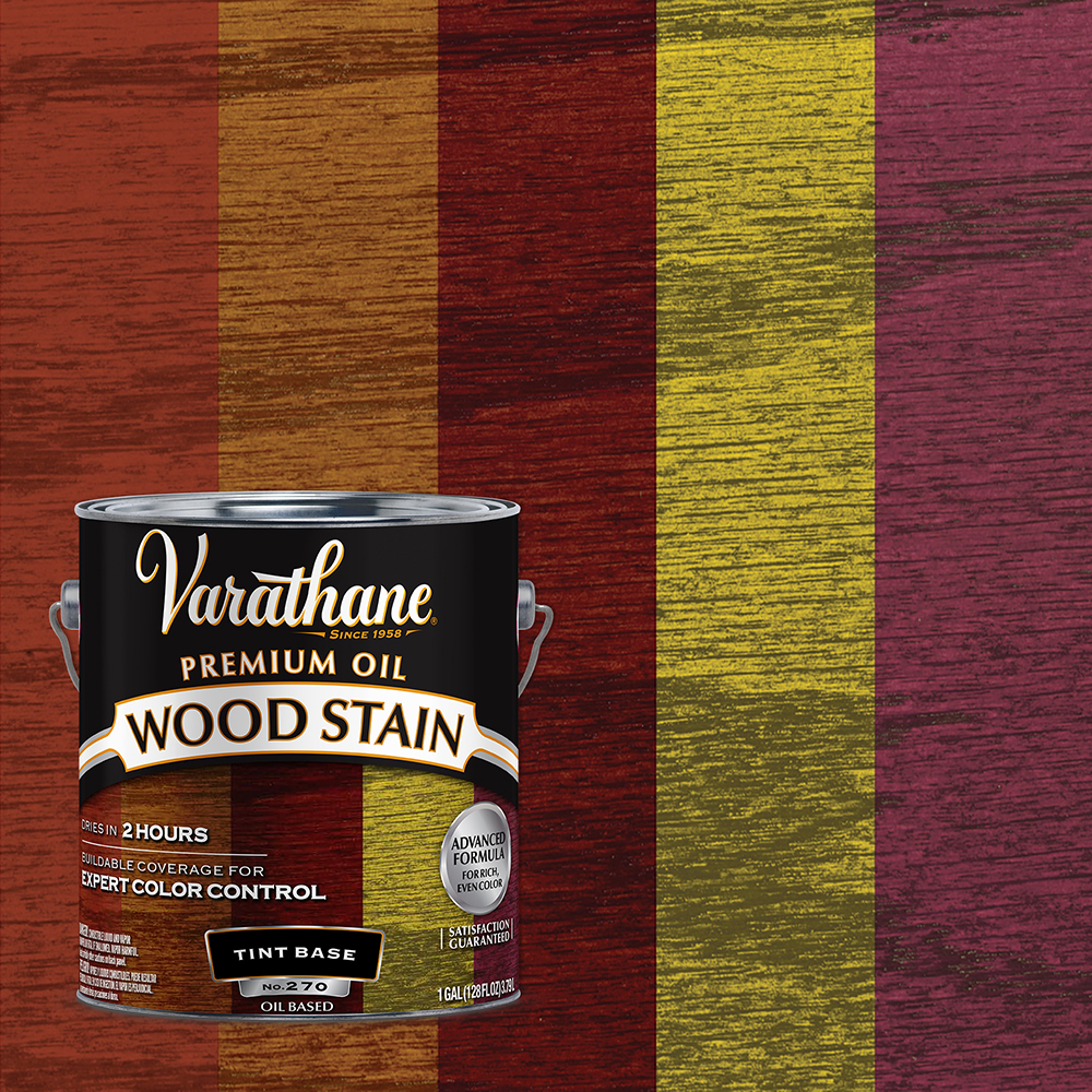 6-Pack of 1 Gal Rust-Oleum 243858 Tint Base Varathane Oil-Based Interior Wood Stain - Image 2