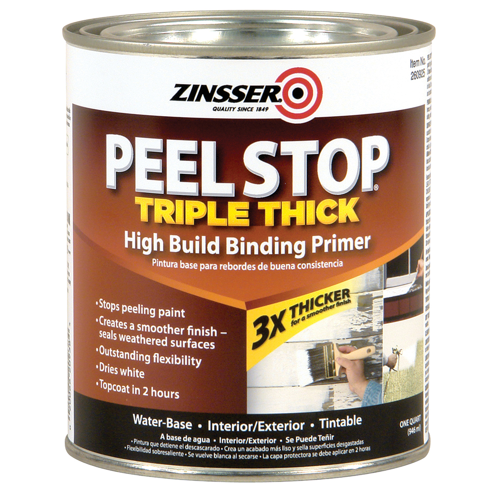 Qt Zinsser 260925 White Zinsser, Peel Stop Triple Thick Ponding Primer