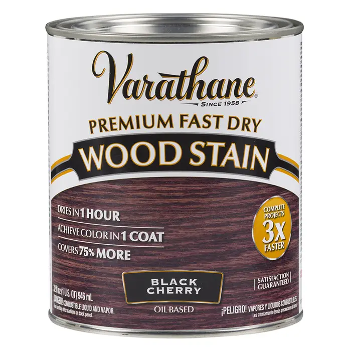 Qt Rust‐Oleum Brands 262009 Black Cherry Varathane Fast Dry Wood Stain