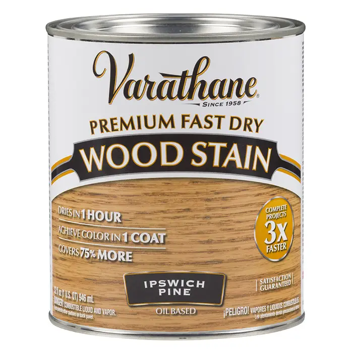 Qt Rust‐Oleum Brands 262012 Ipswich Pine Varathane Fast Dry Wood Stain