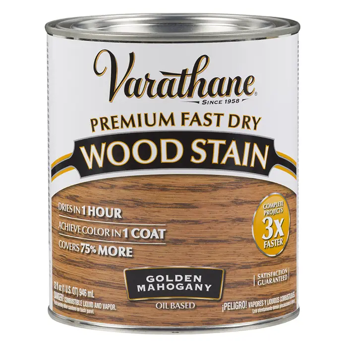 Qt Rust‐Oleum Brands 262014 Golden Mahogany Varathane Fast Dry Wood Stain