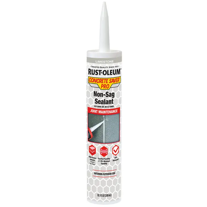 Pallet (180 ct) of 10.1 Oz Rust‐Oleum 392531 Limestone Concrete Saver Pro Non‐Sag Sealant