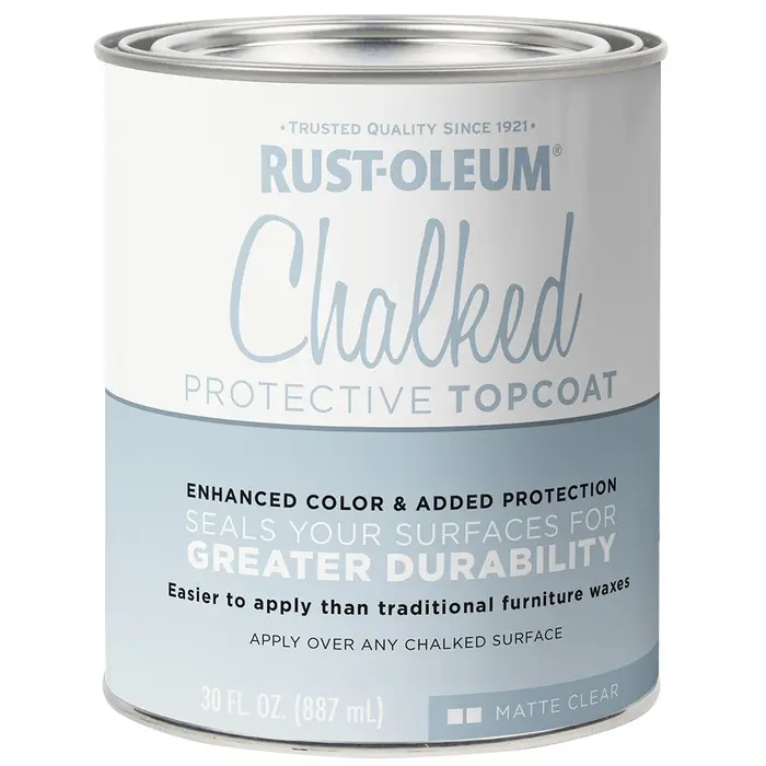 Qt Rust‐Oleum Brands 287722 Clear Chalked Ultra Matte Paint