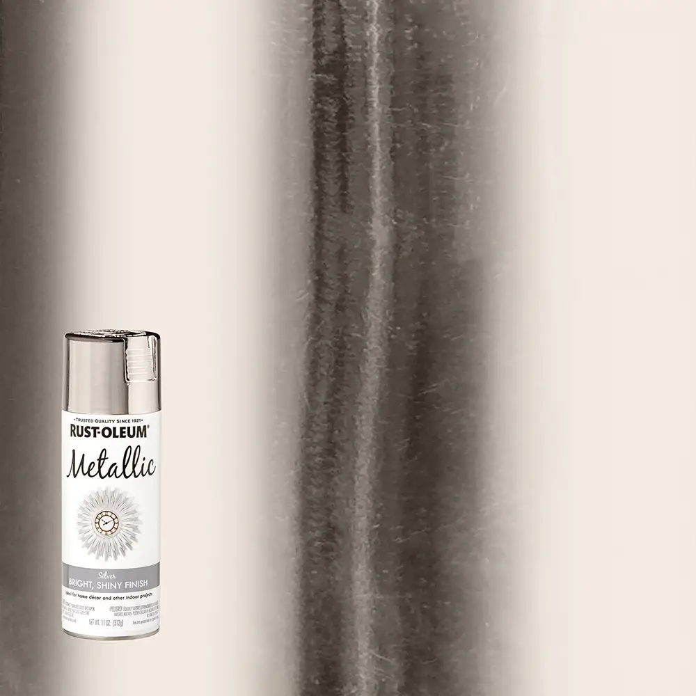 11 Oz Rust‐Oleum 340648 Silver Specialty Metallic Spray Paint - Image 2