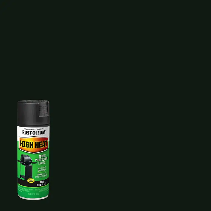 12 Oz Rust‐Oleum 7778830 Black Specialty High Heat Spray Paint - Image 2