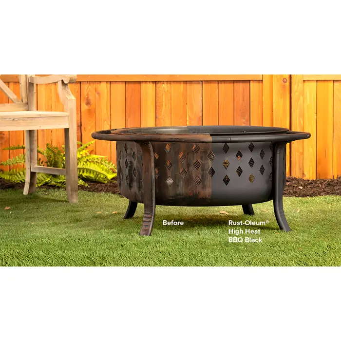 12 Oz Rust‐Oleum 7778830 Black Specialty High Heat Spray Paint - Image 3