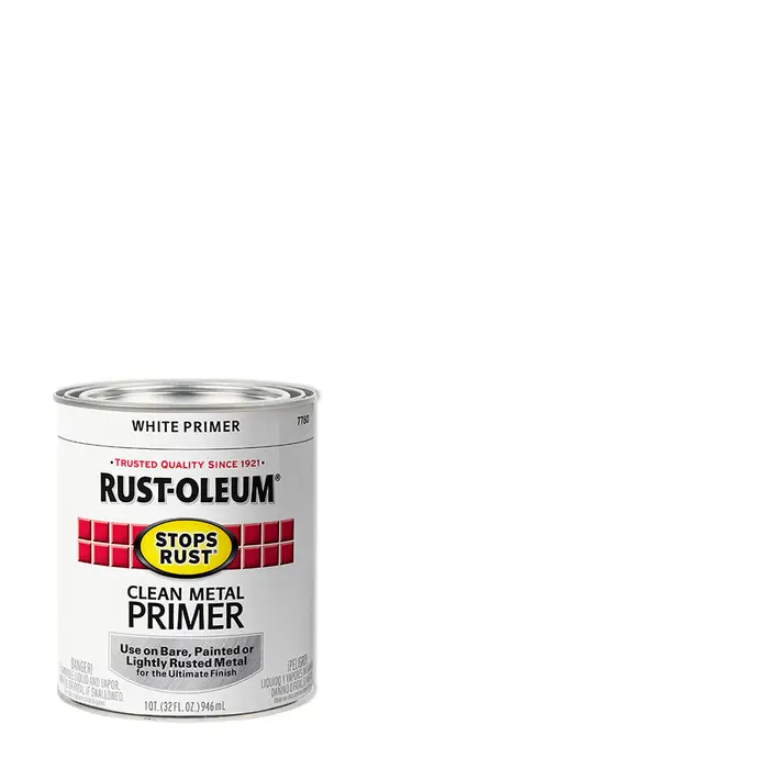 Qt Rust-Oleum 7780502 White Stops Rust Clean Metal Primer - Image 2
