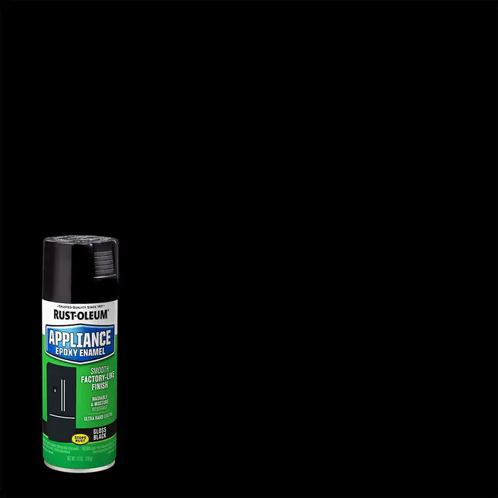 408‐Pack of 12 Oz Rust‐Oleum 7886830 Black Specialty Appliance Epoxy Spray, Gloss - Image 2