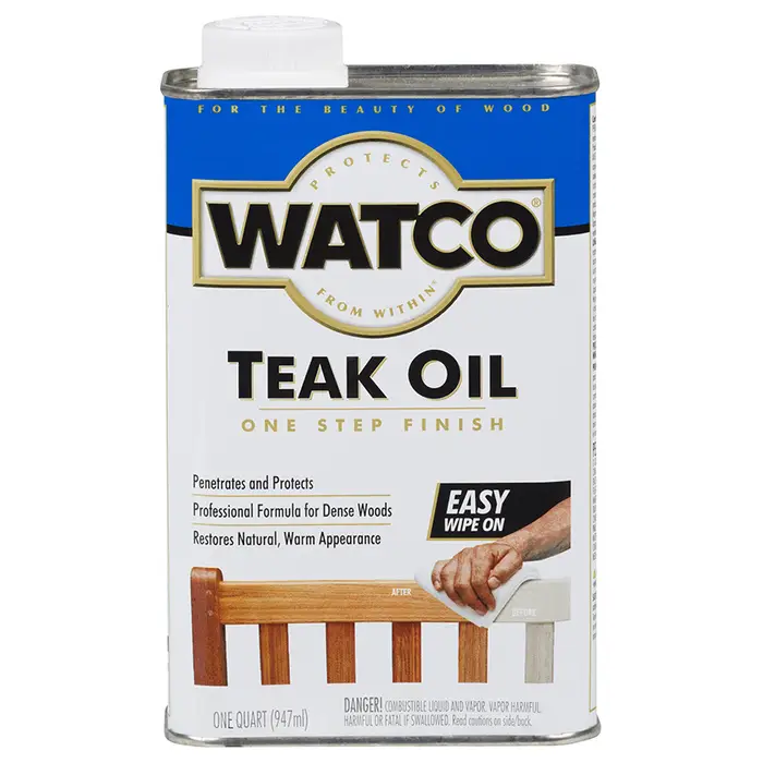 Qt Rust‐Oleum 67141 Clear Watco Teak Oil Finish