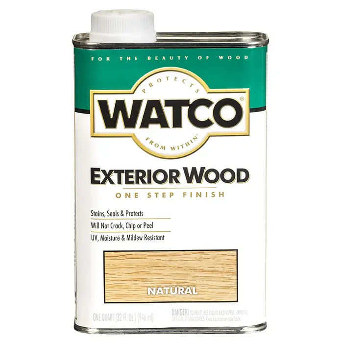 Qt Rust‐Oleum 67741 Natural Watco Exterior Wood Oil Finish