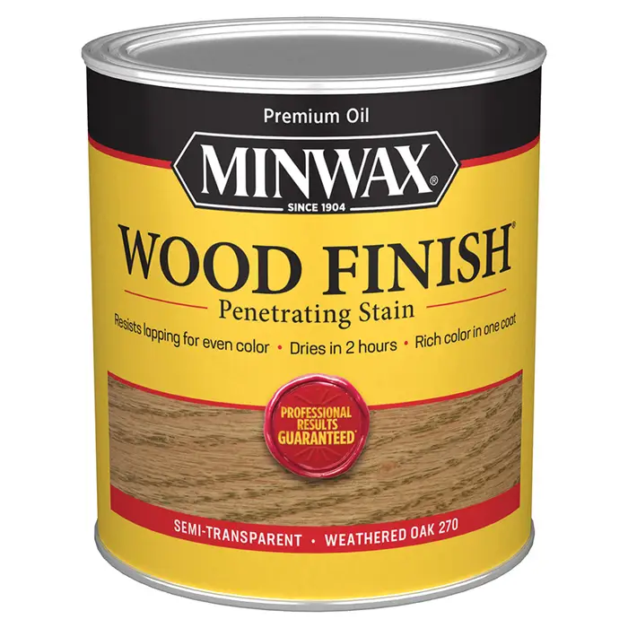 Qt Minwax 70047 Weathered Oak Wood Finish Penetrating Oil‐Based Wood Stain