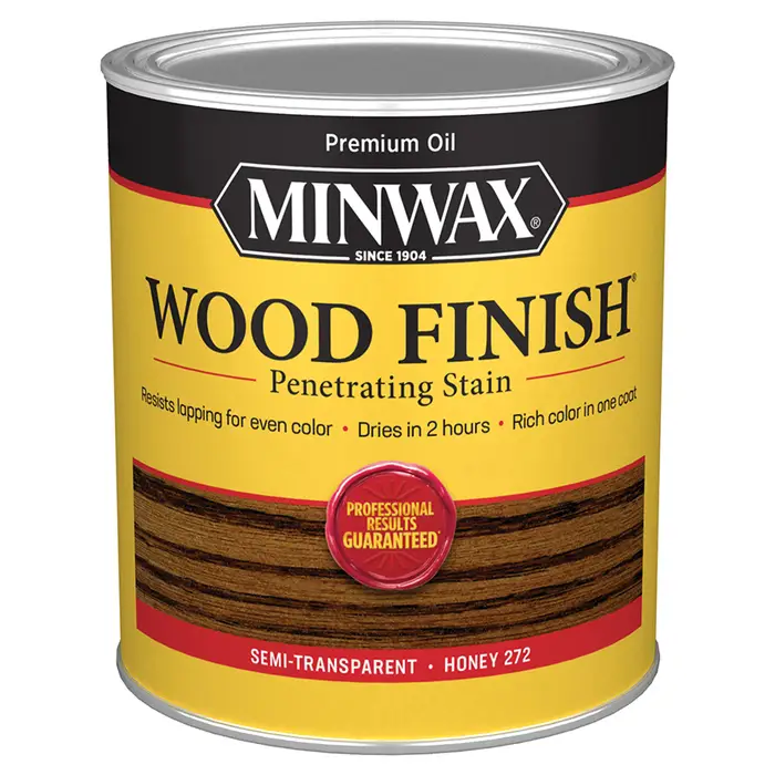 Qt Minwax 70049 Honey Wood Finish Penetrating Oil‐Based Wood Stain