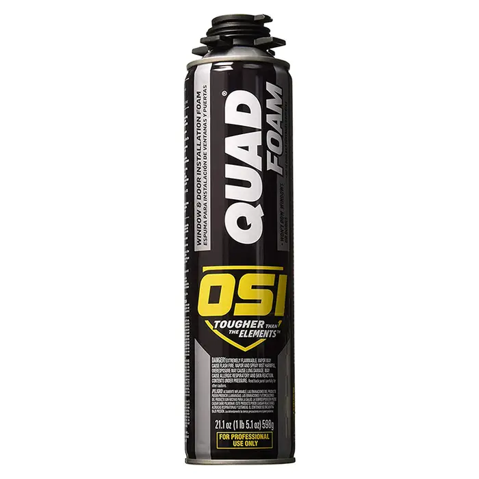Pallet (864 ct) Pack of 20.45 Oz OSI 1866185 Quad Foam Window & Door Installation Foam Sealant