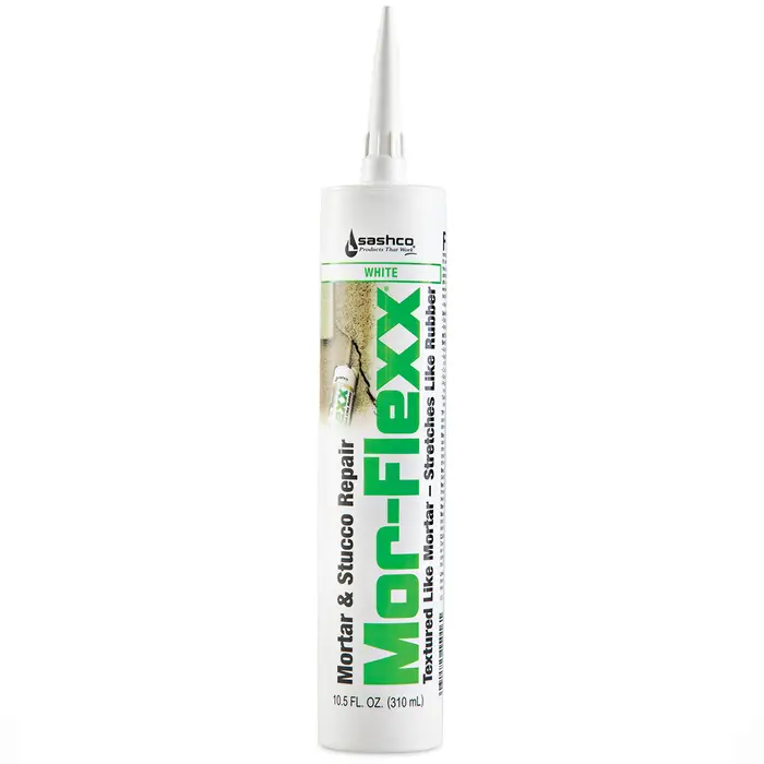 36‐Pack of 10.50 Oz. Sashco 15016 White Mor‐Flexx Flexible Sealant - Image 2