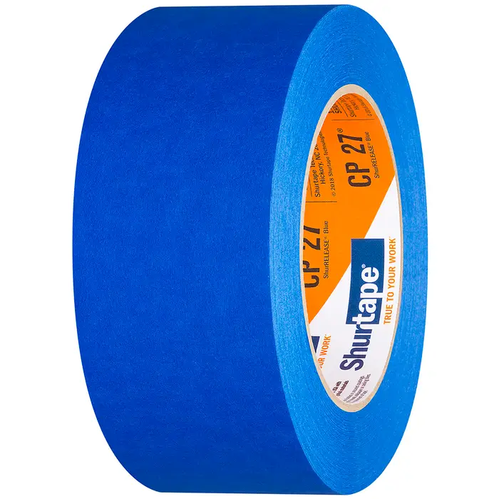 48-Rollos de 1.88" x 60 Yds Shurtape 202880 Azul CP 27 ShurRELEASE 14-Day Multi-Surface Painter's Tape - Imagen 3