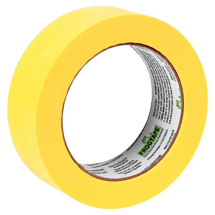 110‐Rolls of 1.41" x 60 Yds Shurtape 243176 Yellow FrogTape CF 160 Delicate Surface Painter’s Tape - Image 2