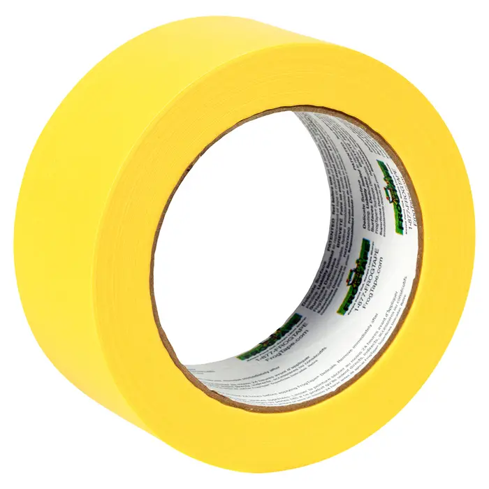 24‐Rolls of 1.88" x 60 Yds Shurtape 243177 Yellow FrogTape CF 160 Delicate Surface Painter’s Tape - Image 2