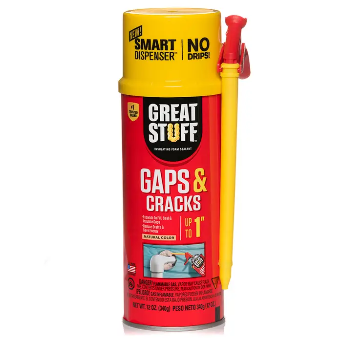 768‐Pack of 12 Oz. Dow 99108824 Great Stuff Gaps and Cracks Insulating Foam Sealant with Smart Dispenser