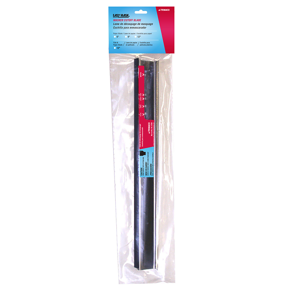12" Trimaco QM1012/6 Easy Mask Masker Cut Off Blade for Masking Paper