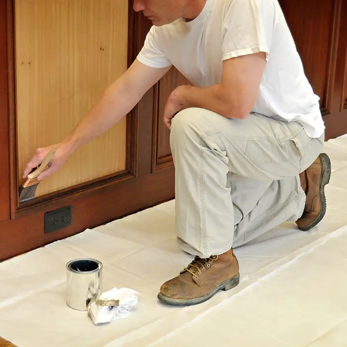 24‐Pack of 8’ x 12’ Trimaco 261 Double Guard Two Layer Heavy Duty Dropcloth - Image 4