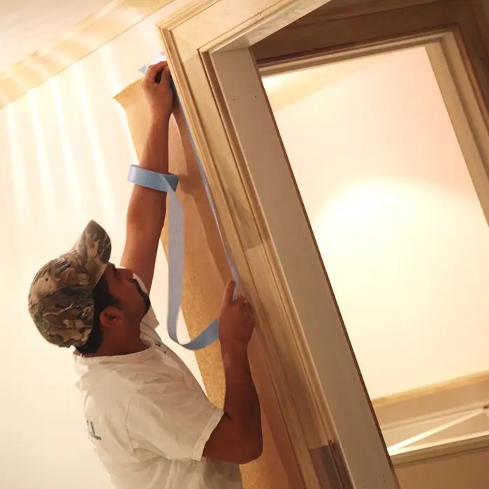 38‐Rolls of 12” x 1000’ Trimaco GPL12 Easy Mask Brown General Purpose Masking Paper - Image 2