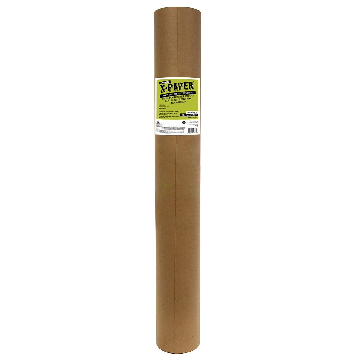 36″ x 120′ Trimaco 12360 X-Paper Heavy Duty Contractors Paper