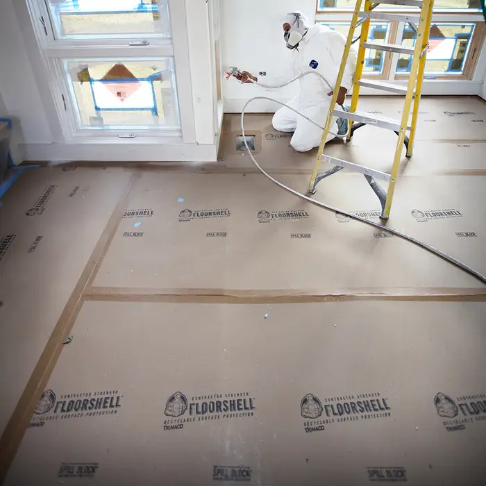 12‐Rolls of 38” x 100’ Trimaco 12380 FloorShell Heavy Duty Surface Protector - Image 3