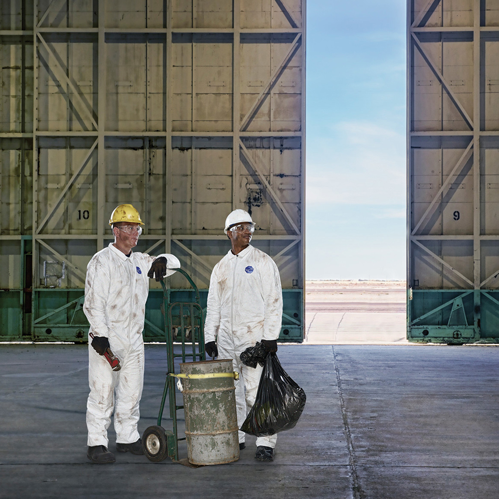 X-Large Trimaco 14123 DuPont, Tyvek Disposable Coverall with No Elastic - Image 5