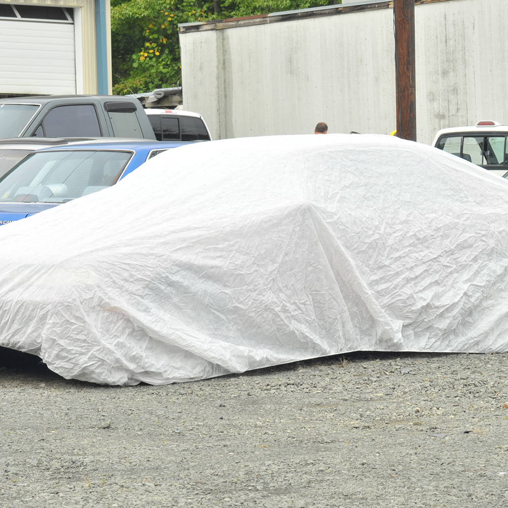 8-Pack of Trimaco 36002 SuperTuff Lightweight Protective Car Cover - Image 3