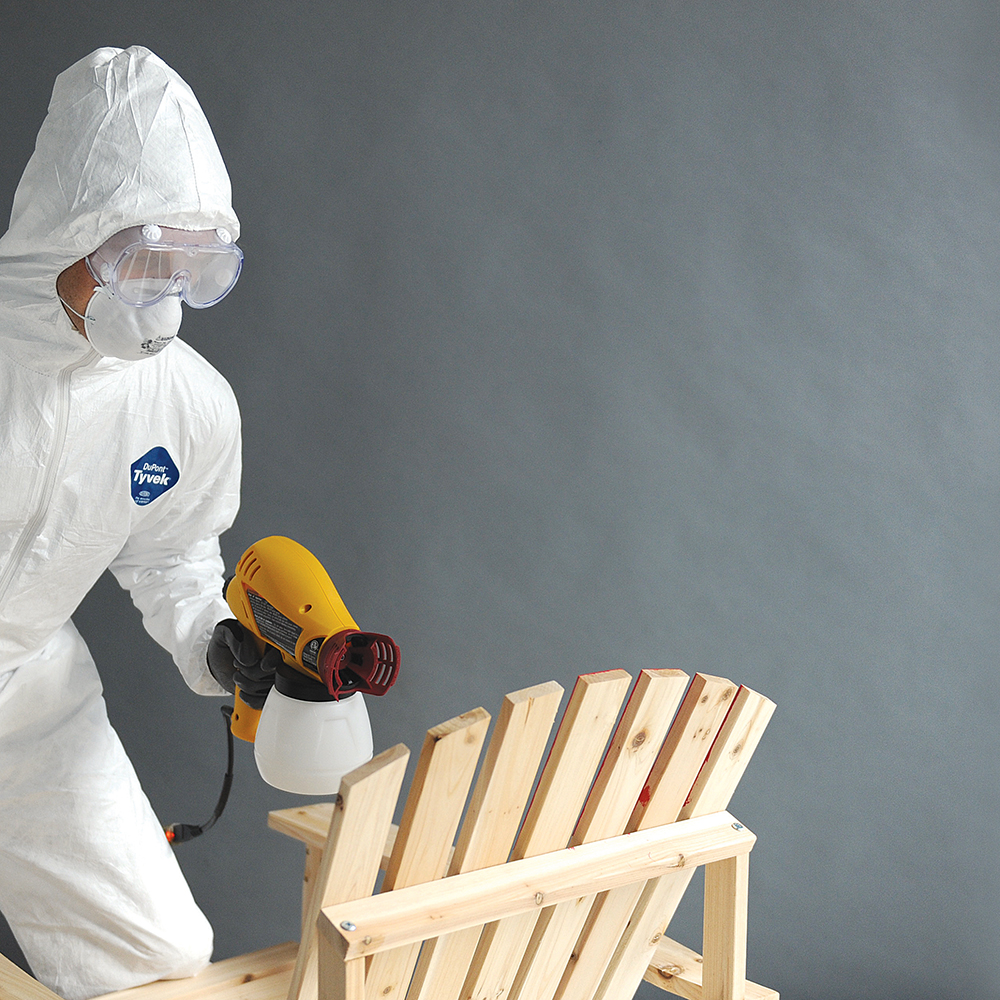 240-Pack of Large Trimaco 141222 DuPont, Tyvek Disposable Coverall with Hood & Boots - Image 5
