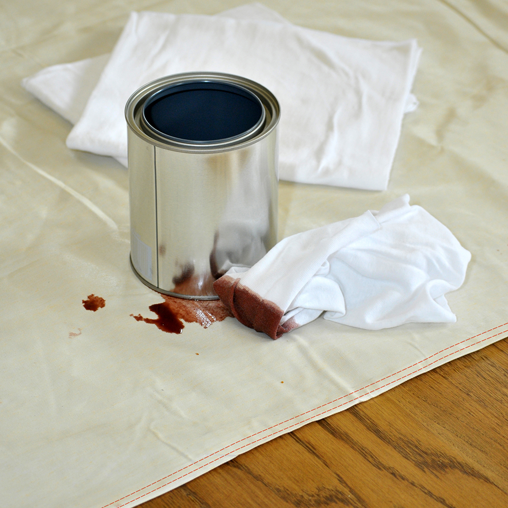 6-Pack of 9' x 12' Trimaco 80321 Eliminator Heavy Duty Slip Resistant Butyl Drop Cloth - Image 5