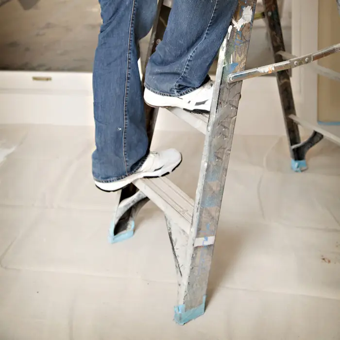 5' x 5' Trimaco 85355 Butyl II Two Layer Quick Drop - Image 2