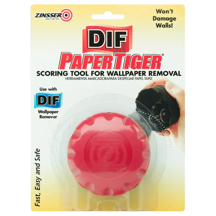 Zinsser 02966 Zinsser, PaperTiger 1-Head Wallpaper Removal Scoring Tool