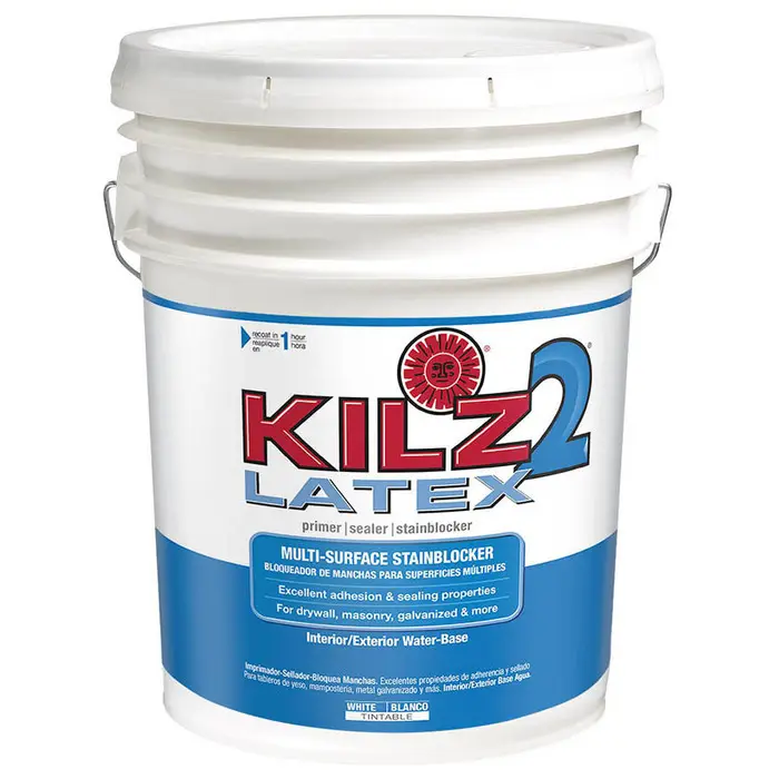 Pallet (36 ct) of 5 Gal Masterchem 20000 White Kilz 2 All-Purpose Multi-Surface Sealer & Stainblocker Interior & Exterior Primer
