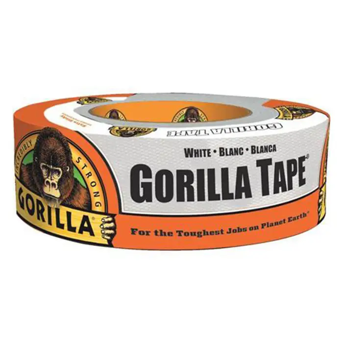 Pallet (1620‐Rolls) of 1.88” x 10 Yds Gorilla Glue 6010002 Gorilla Tape White Duct Tape