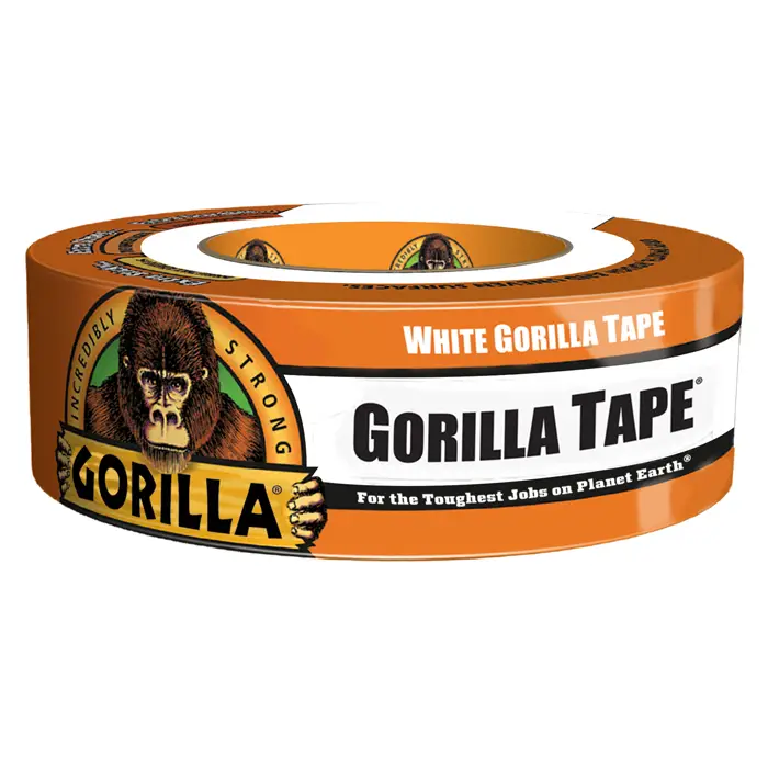 60‐Rolls of 1.88” x 30 Yds Gorilla Glue 6025001 Gorilla Tape White Duct Tape