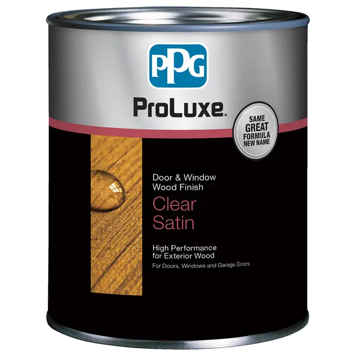 Qt ProLuxe SIK48009 Dark Oak Door & Window Exterior High Performance Wood Finish, Clear Satin