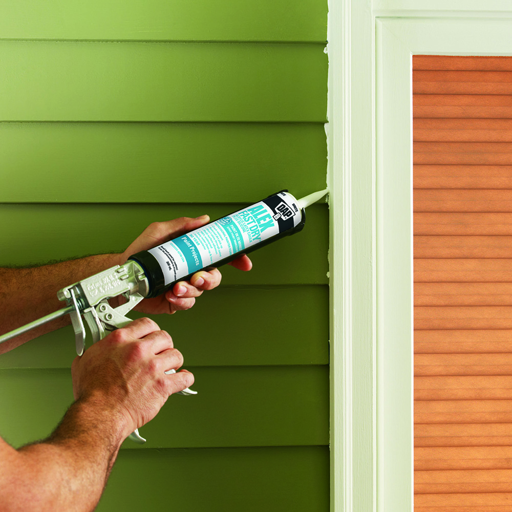 12 Pack of 10.1 Oz Dap 18425 White Alex Fast Dry Siliconized Acrylic Latex Caulk - Image 5