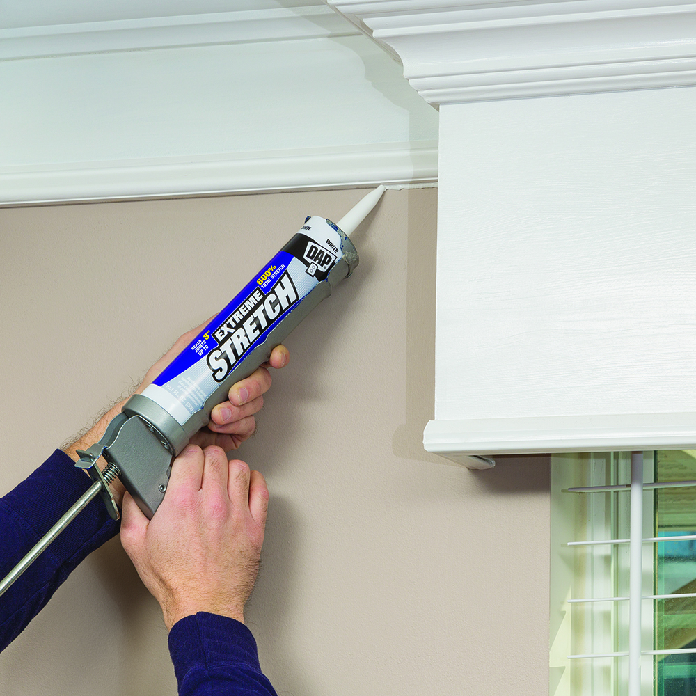 12-Pack of 10.1 Oz Dap 18715 White Extreme Stretch Acrylic Urethane Premium Elastomeric Sealant - Image 5