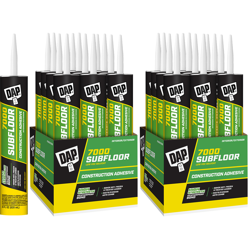 24‐Pack of 28 Oz Dap 27042 7000 Subfloor Construction Adhesive