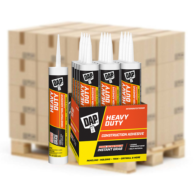 Pallet (720 ct) of 28 Oz Dap 27510 Heavy Duty Construction Adhesive