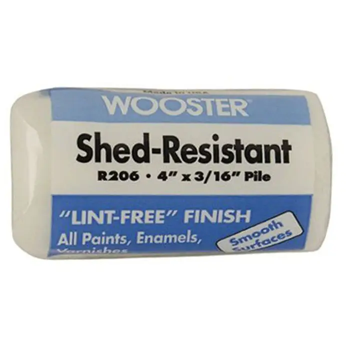 Pallet (480 ct) of 4” x 3/16” Nap Wooster R206 Super Doo‐Z Shed‐Resistant Woven Roller Cover