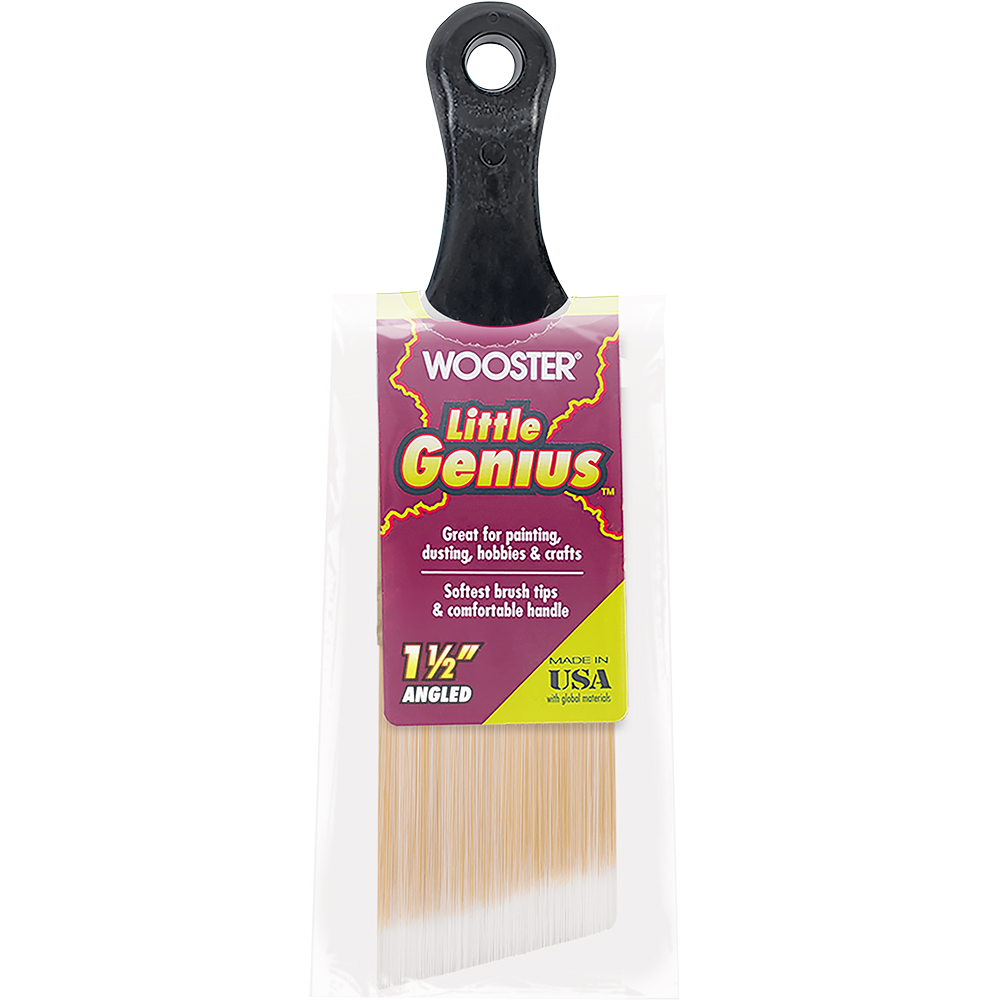 50-Pack of 1-1/2″ Wooster Q3222 Little Genius Angle Sash Paint Brush