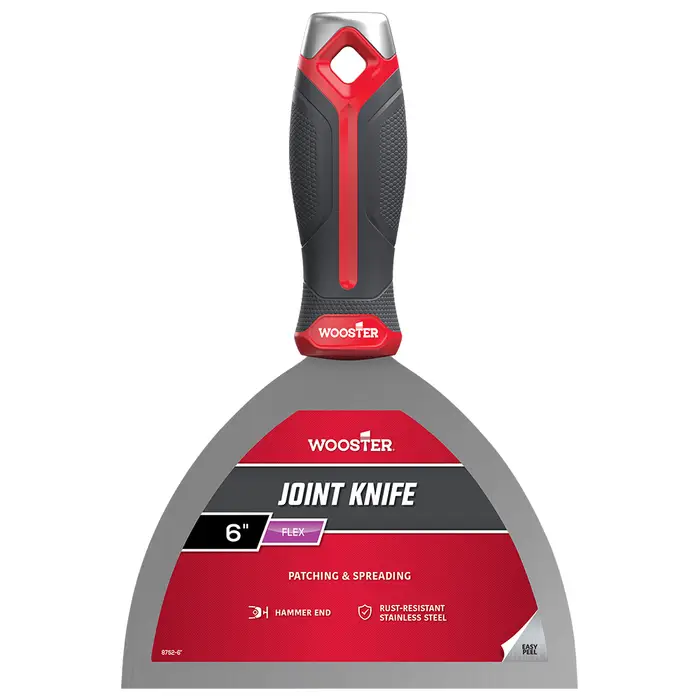 90‐Pack of 6” Wooster 8752 Flexible Joint Knife, Stainless Steel