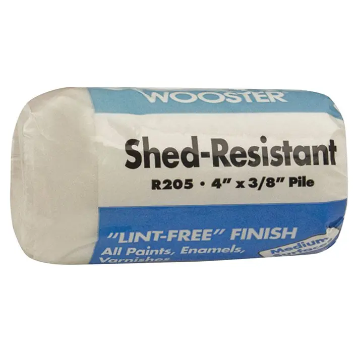 Pallet (480 ct) of 4” x 3/8” Nap Wooster R205 Super Doo‐Z Shed‐Resistant Woven Roller Cover