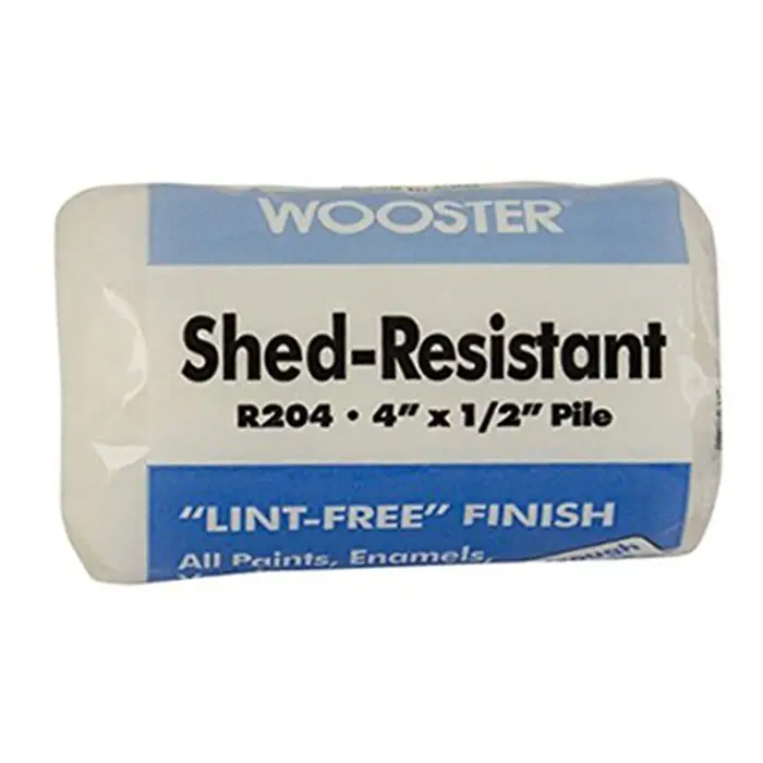 Pallet (480 ct) of 4” x 1/2” Nap Wooster R204 Super Doo‐Z Shed‐Resistant Woven Roller Cover