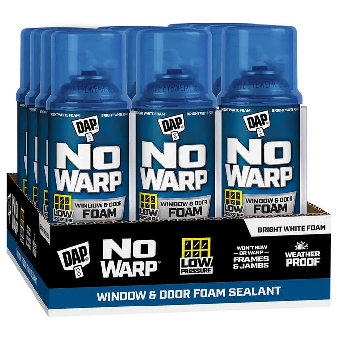 24‐Pack of 12 Oz Dap 44000 Touch ’N Seal No Warp Window and Door Foam Sealant - Image 2